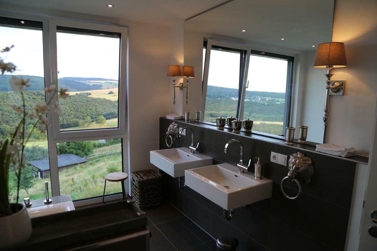 Ferienhaus Zur Burg Olbruck Hain  Bagian luar foto